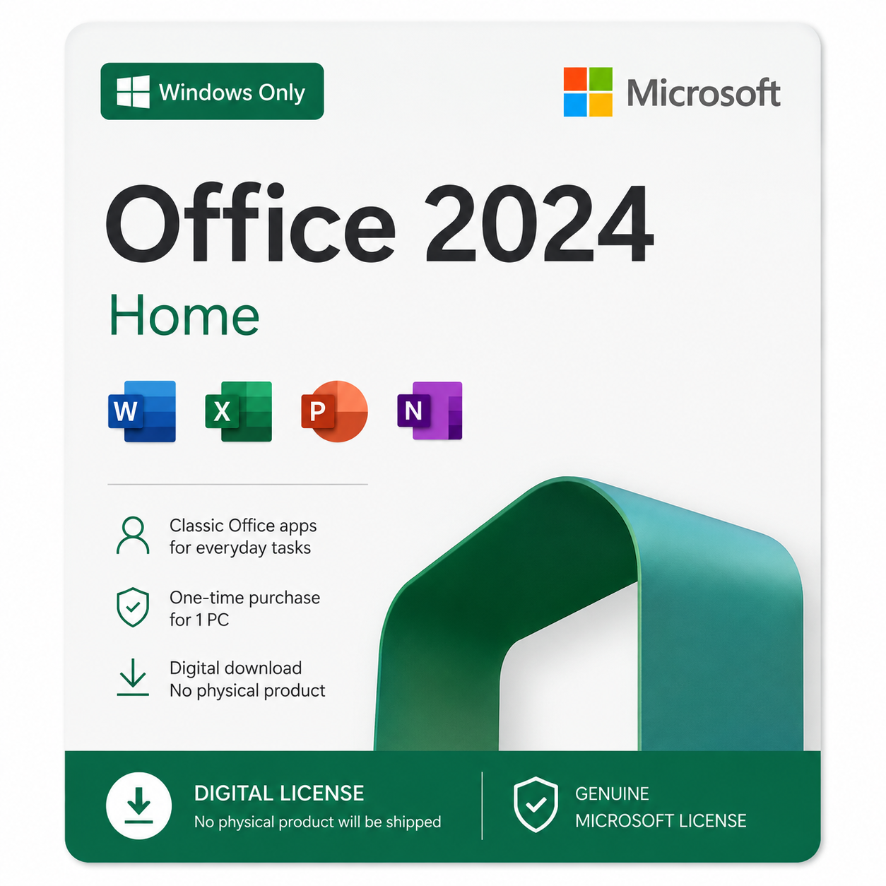 Microsoft Office 2024 Home – Windows Only | Phone Activation Key