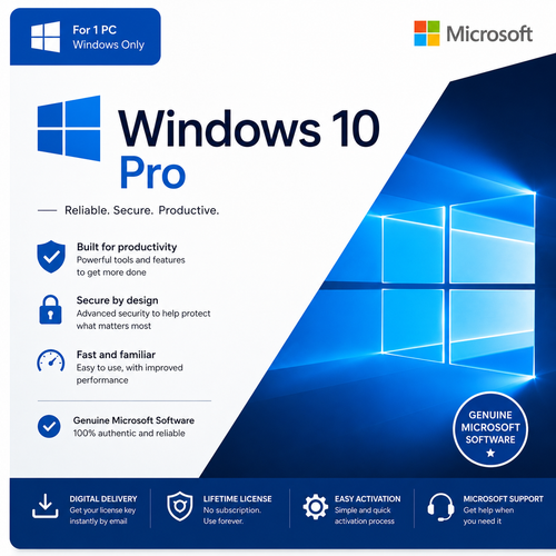 Windows 10 Pro Retail Online Activation